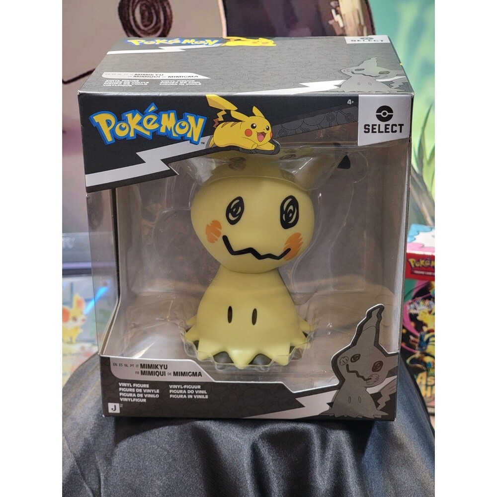 NEW Jazwares PKW4429 Pokemon Select Series 2 MIMIKYU Vinyl Figure 4in Tall 4"